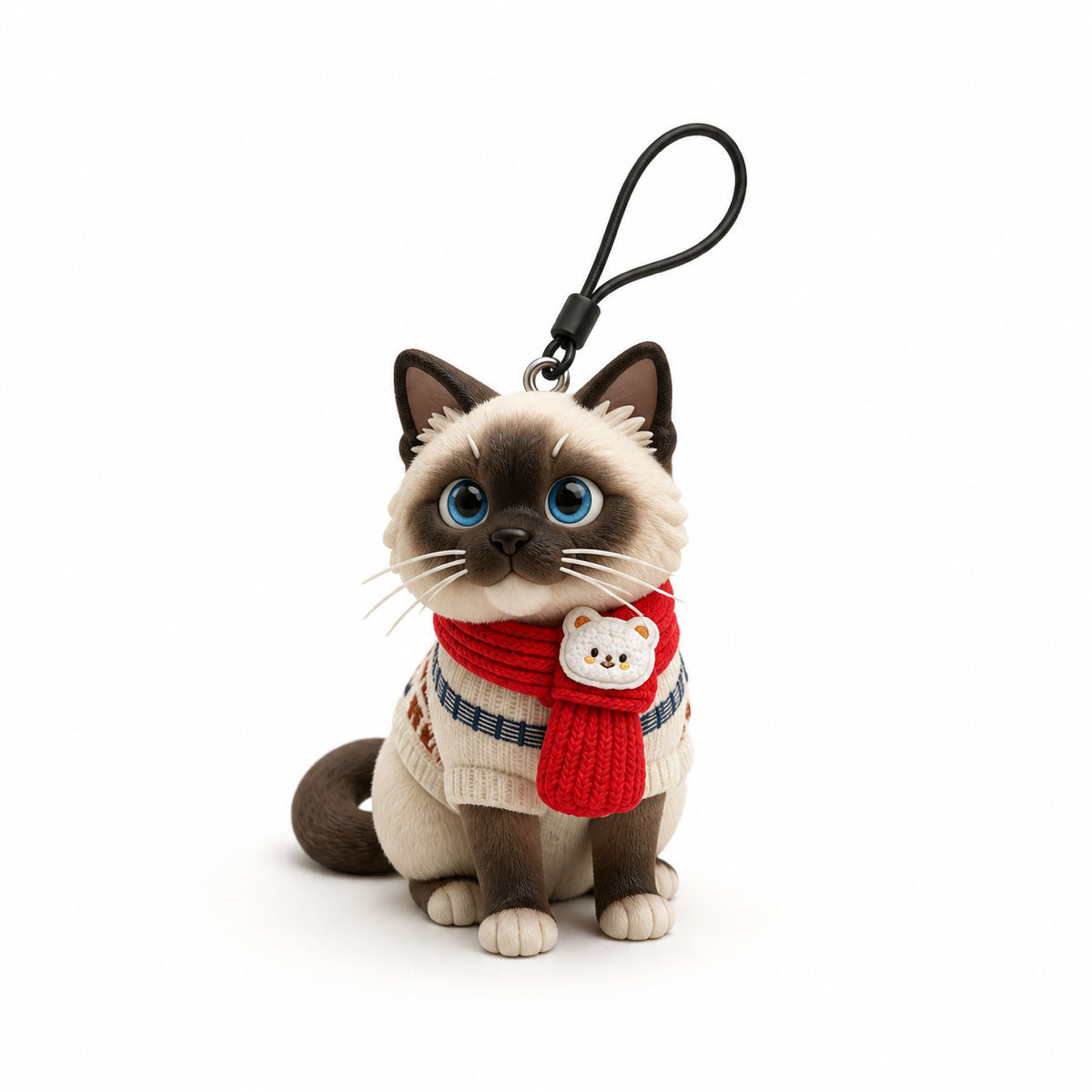 Custom 3D Printed Pet Keychain