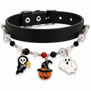 DIY Halloween Charm Pet Collar for Dogs & Cats