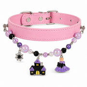 DIY Halloween Charm Pet Collar for Dogs & Cats